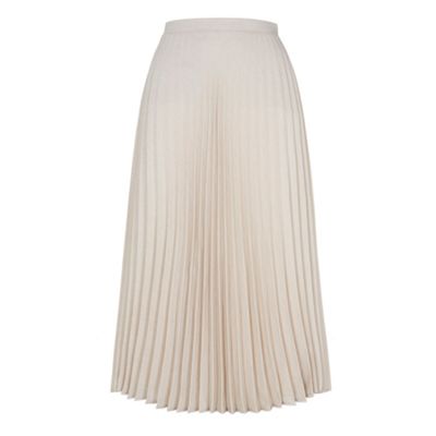 HotSquash Natural pleat skirt in clever fabric